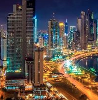 Panama City, Panama skyline at night – Best Places In The World To Retire – International Living